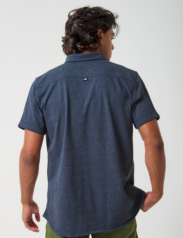 Mercurio Men Regular Fit Dark Gray Shirt