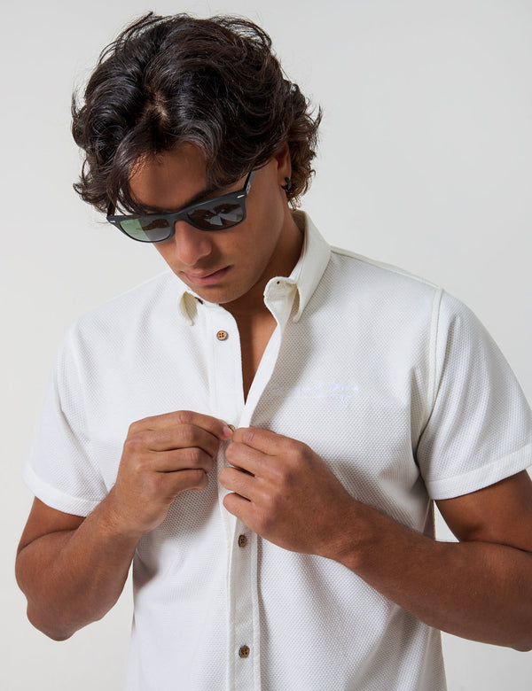 Pique Men Regular Fit Shirt