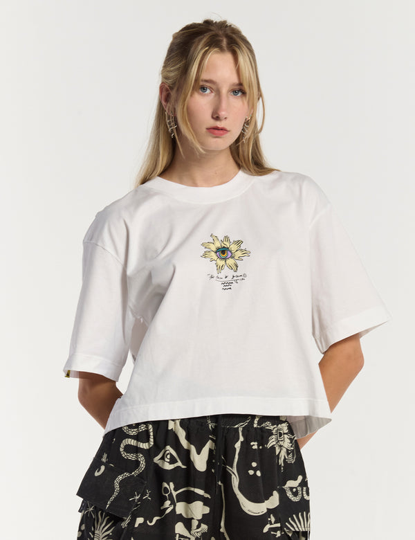 Ucayali ecru Oversize T-shirt for Women