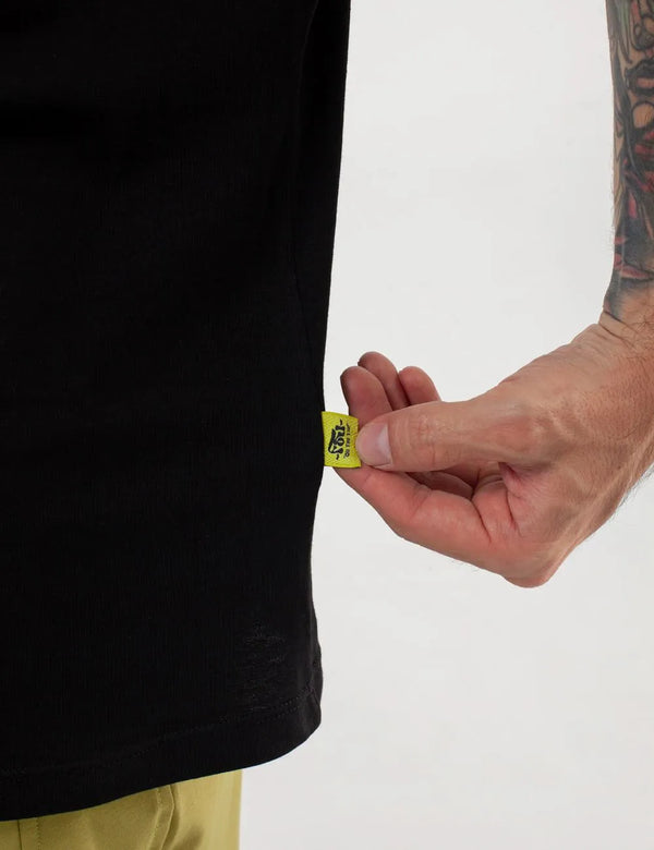 Humulus Men's Regular Fit T-Shirt Black