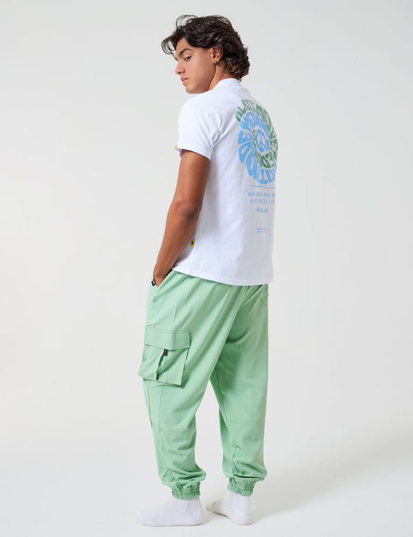 Mycena mint Green Cargo Pants