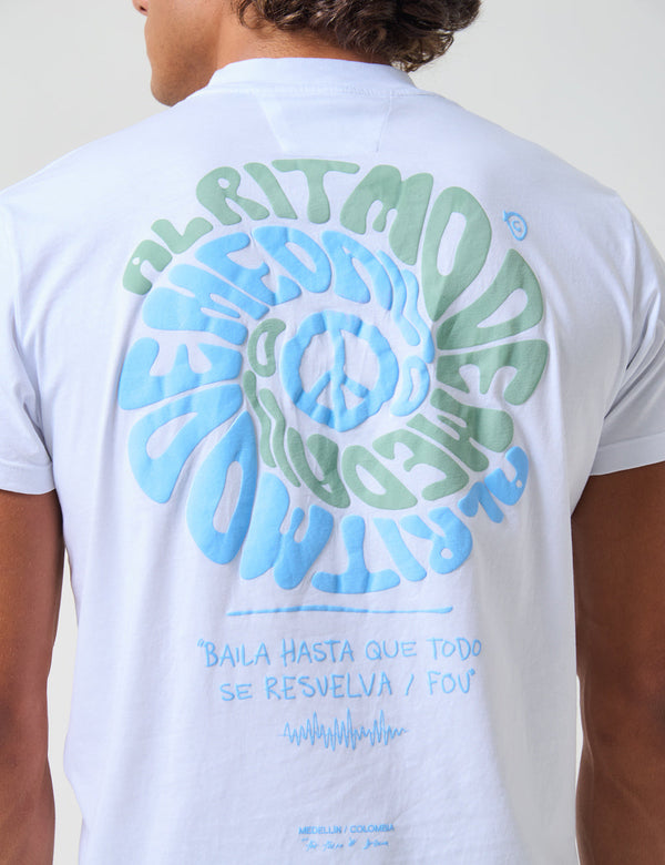 Men’s White Eco Regular Fit T-Shirt