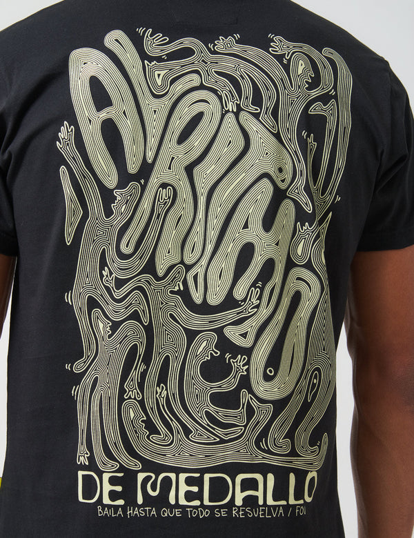 Men’s Soul Rhythm Black Regular-Fit T-Shirt