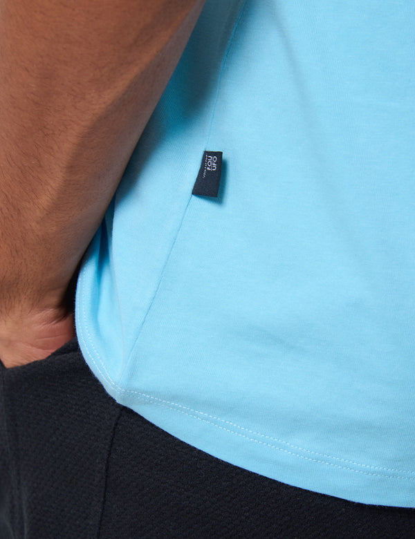 Ojo de Mar Oversize Unisex Light Blue T-Shirt