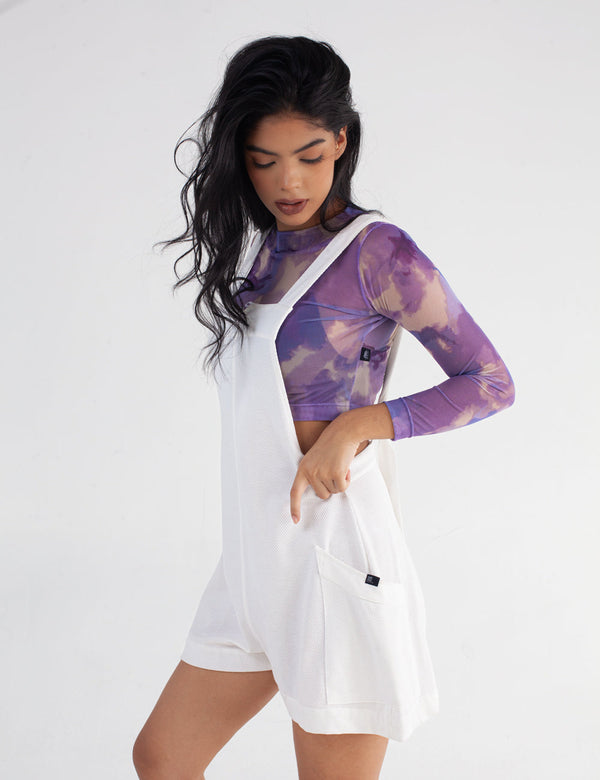 Haoma Romper Straps Woman off white