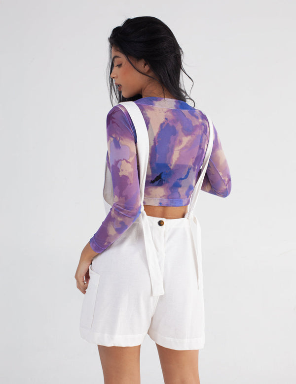 Haoma Romper Straps Woman off white