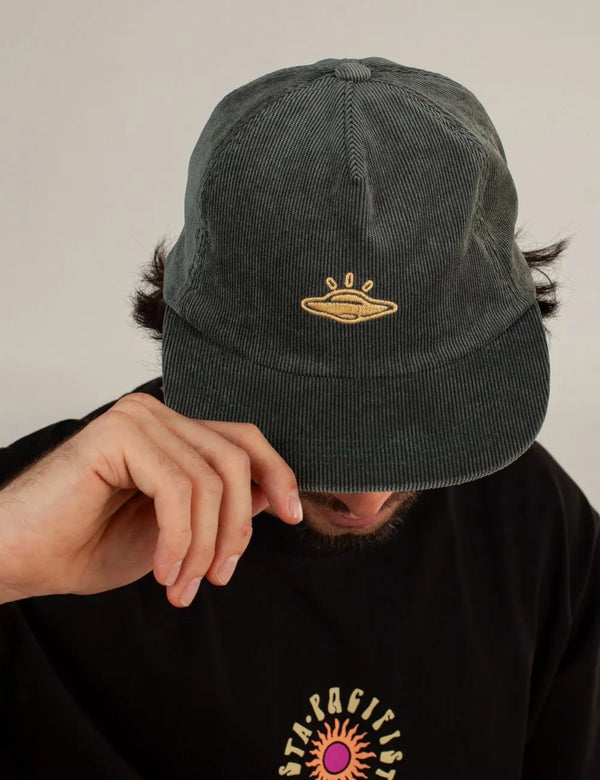 Melted Hat UFO Pine Green Unisex