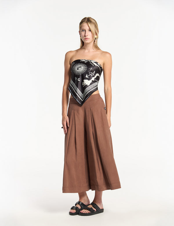 Unisex Black Night Scarf