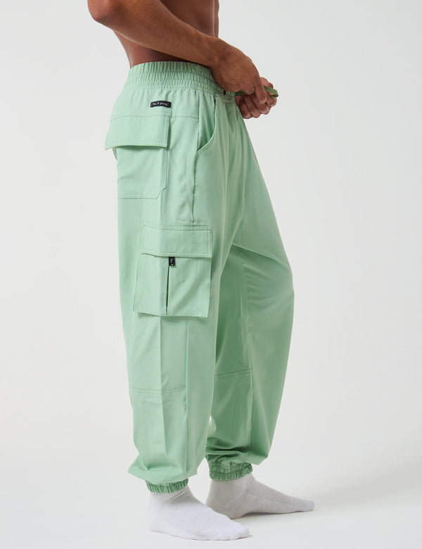 Mycena mint Green Cargo Pants