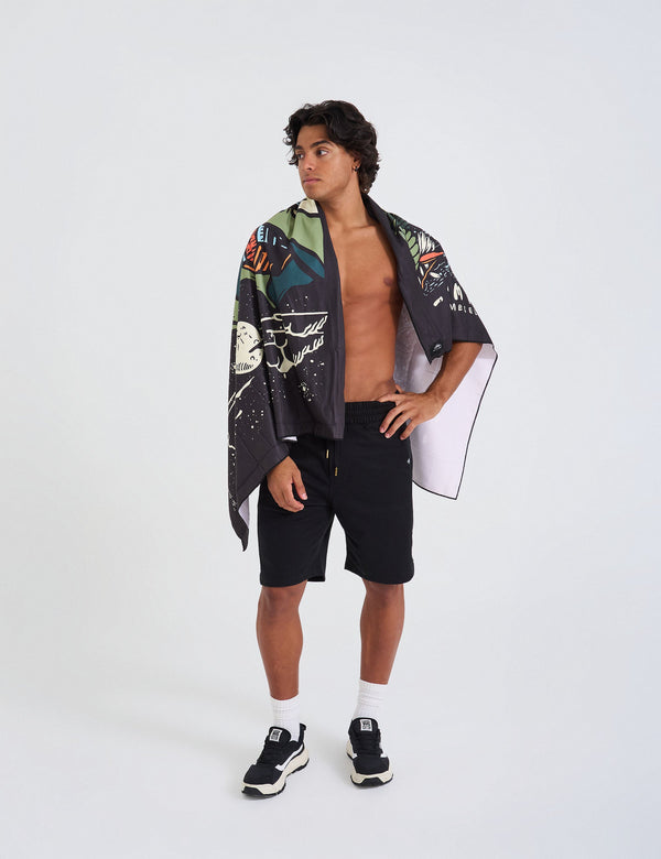 Microfiber Travel Towel 93 x 1.43 Simple Night Life