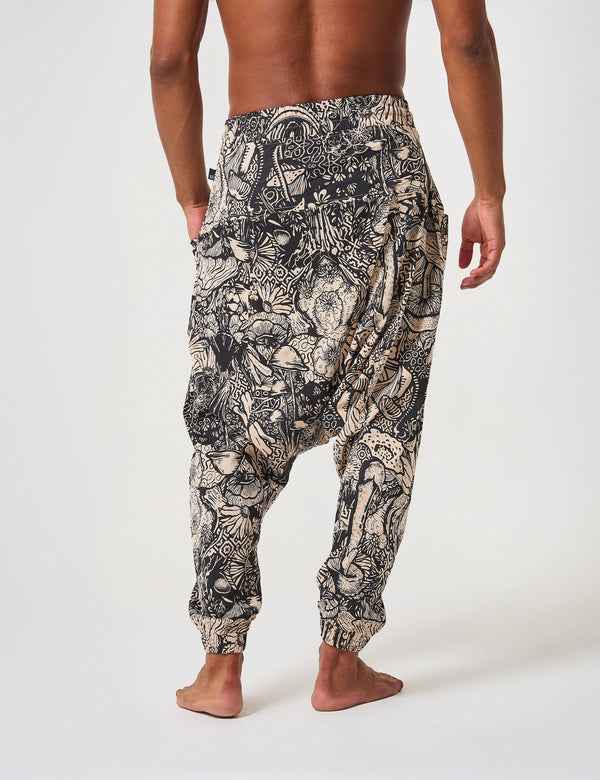 Olmo Beige Unisex Aladdin Pants