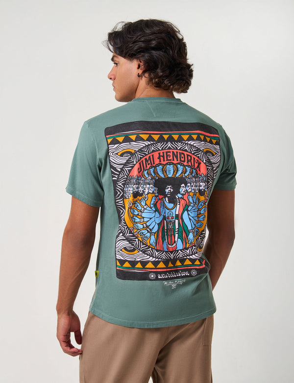 Unisex Littler Wing Green Pine Regular-Fit T-Shirt