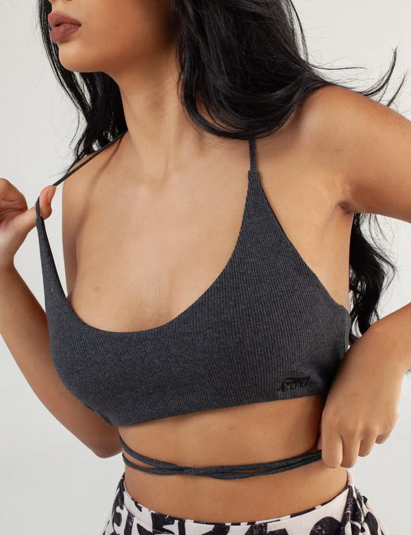 Alma Dark Gray Women Strapless Bra