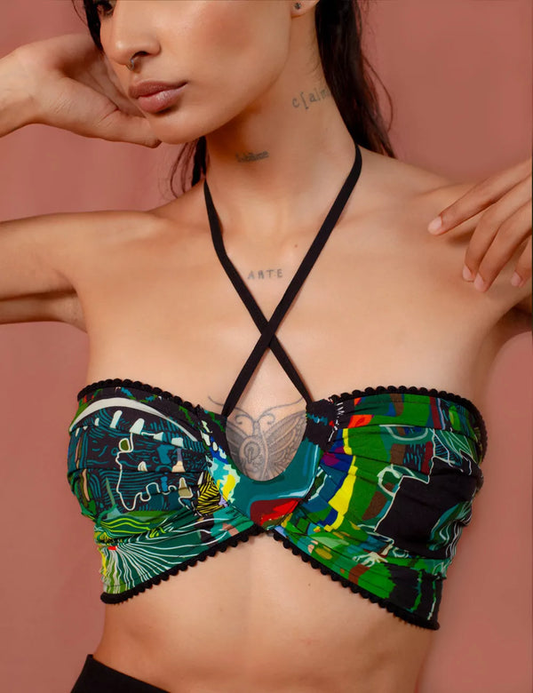 Yagé multicolored Women Bra Top