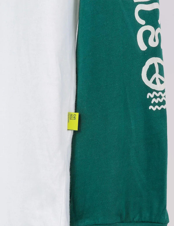 Setas Unisex Raglan Sleeve green Sweatshirt