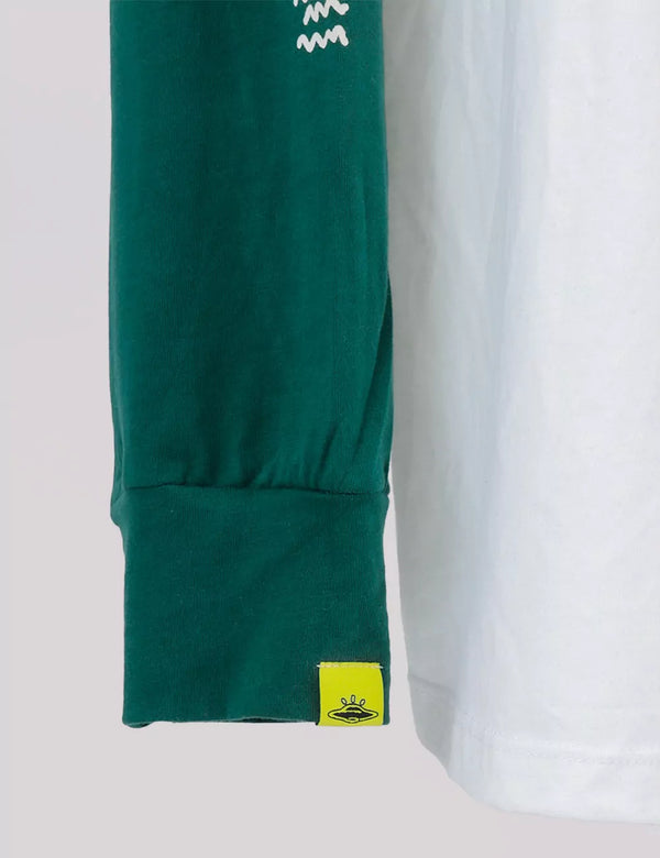 Setas Unisex Raglan Sleeve green Sweatshirt