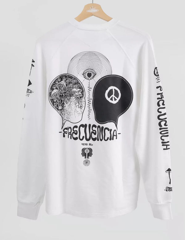 Frequency Unisex Raglan Sleeve Sweatshirt