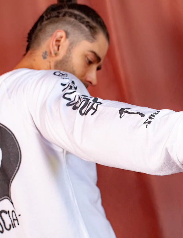 Frequency Unisex Raglan Sleeve Sweatshirt