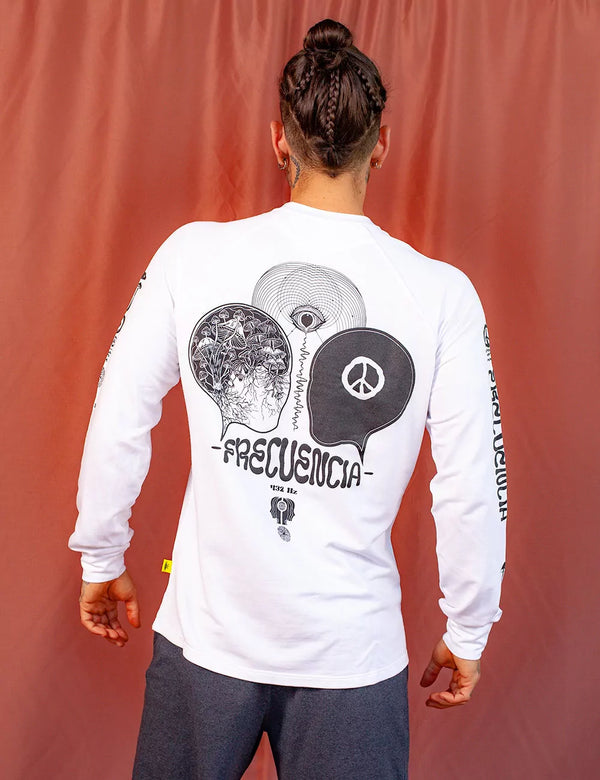 Frequency Unisex Raglan Sleeve Sweatshirt