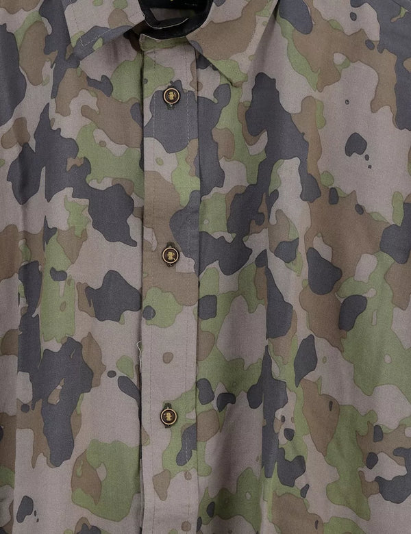 Yowie Men Oversize Military Green Shirt