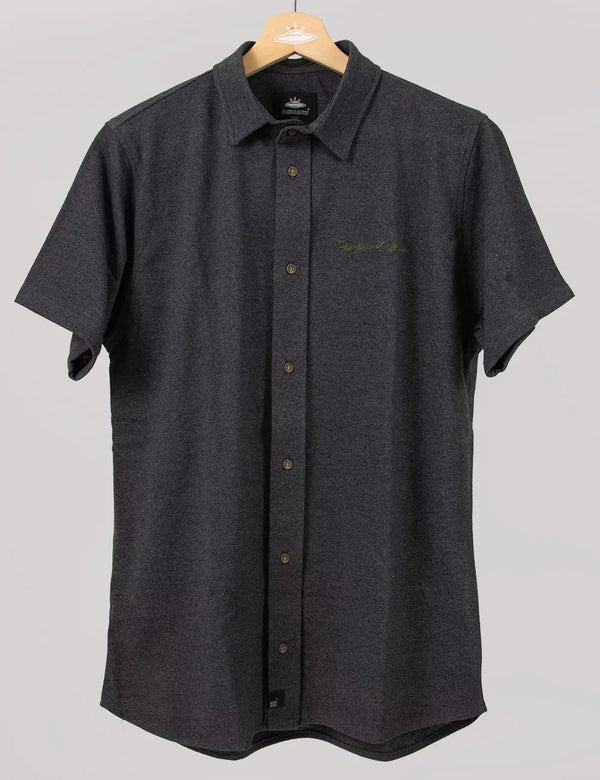 Mercurio Men Regular Fit Dark Gray Shirt