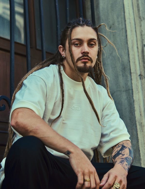 Oleada Men's Boxy Fit T-Shirt