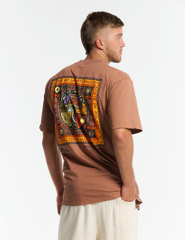 Rao brown oversized T-shirt