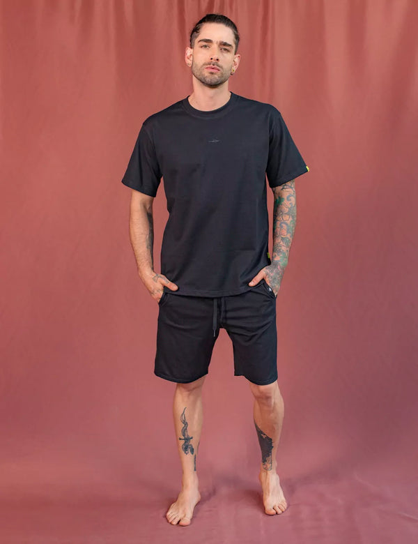 Celsius Men Oversize black T-shirt