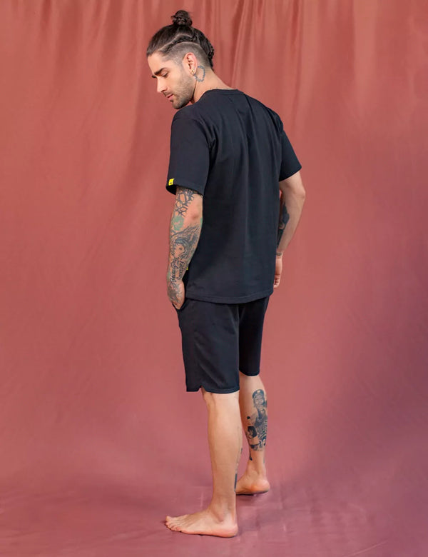 Celsius Men Oversize black T-shirt