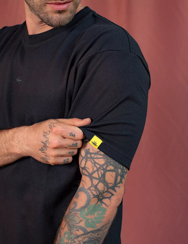 Celsius Men Oversize black T-shirt