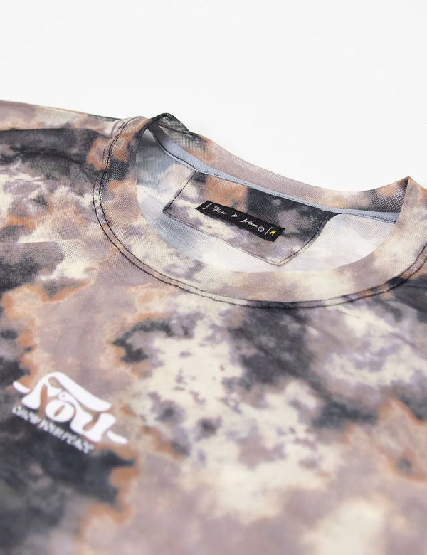 Cosmos Women's Oversized T-Shirt Multicolor