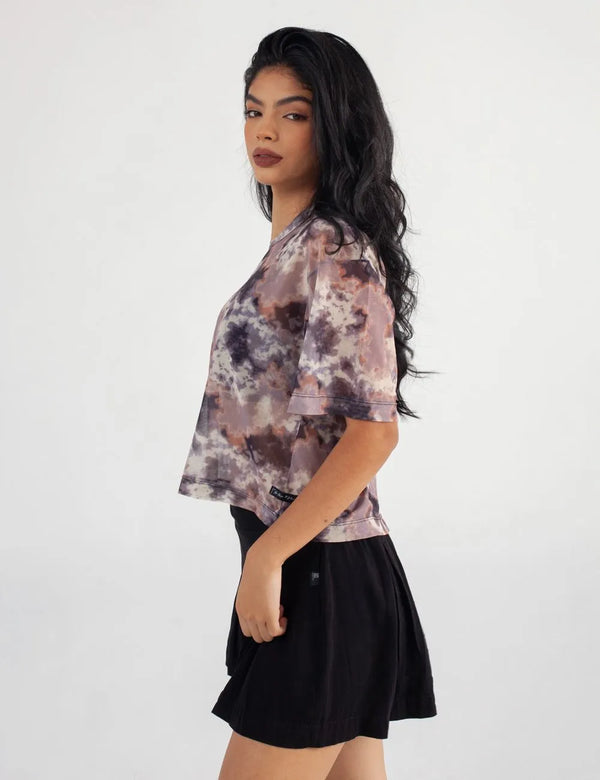 Cosmos Women's Oversized T-Shirt Multicolor