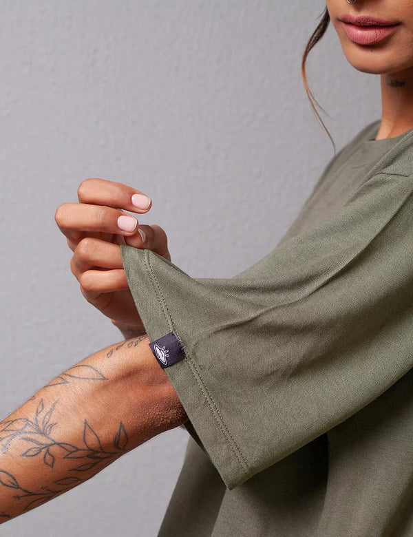 Growth Military green Oversize Unisex T-shirt