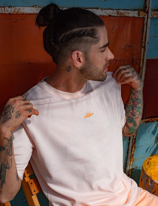 Hawaii Men Oversize pink T-shirt