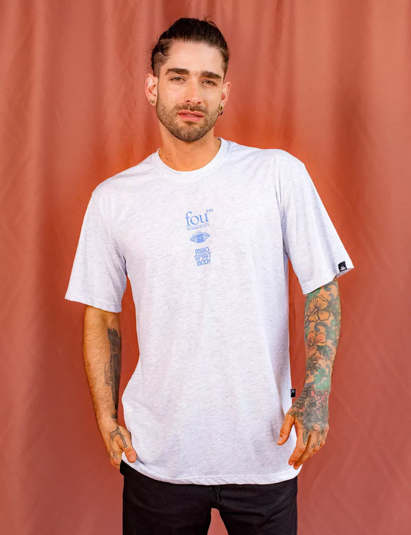 Mudra Men Oversize Jasper Gray T-shirt