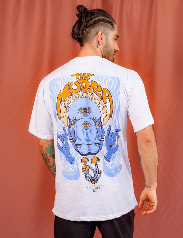 Mudra Men Oversize Jasper Gray T-shirt