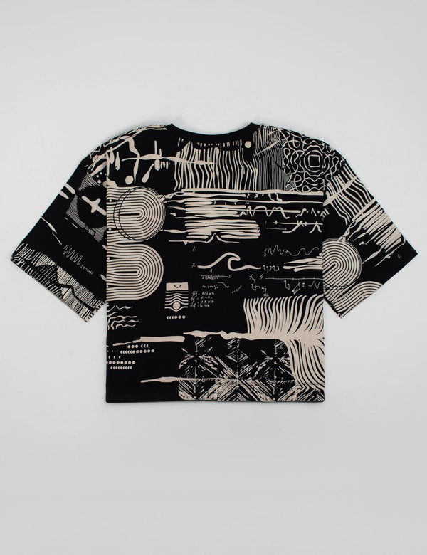 Women’s Sound Black Oversize T-Shirt