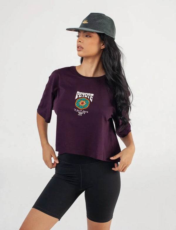 Peyote Women's Purple Oversize T-Shirt