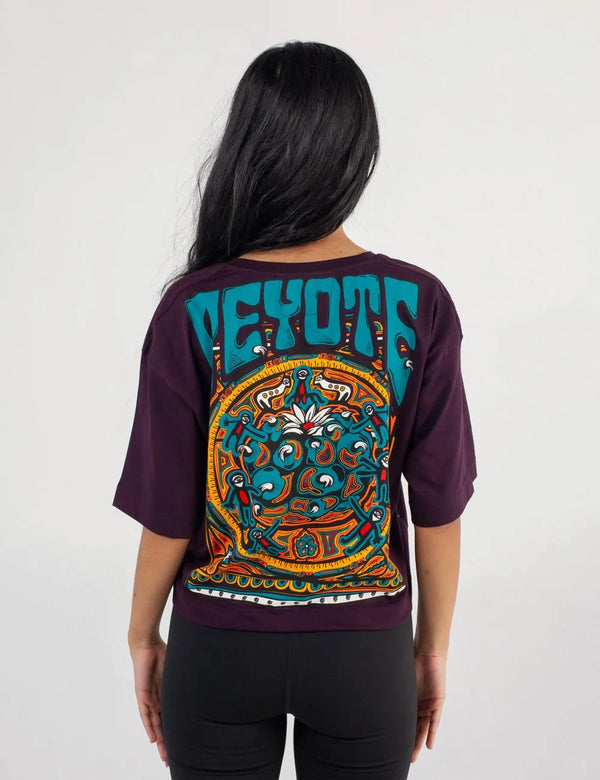 Peyote Women's Purple Oversize T-Shirt