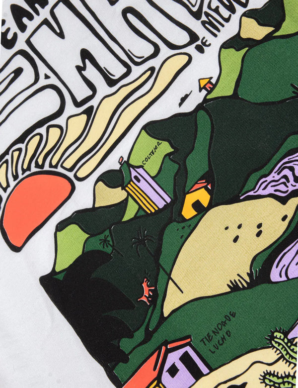 Surfeando por las Lomas de Medellín Unisex Oversize T-Shirt