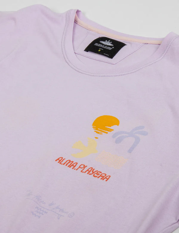 Alma Playera Men Regular fit Lilac T-shirt