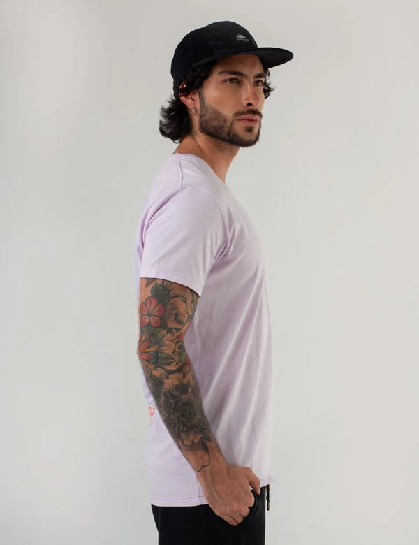 Alma Playera Men Regular fit Lilac T-shirt