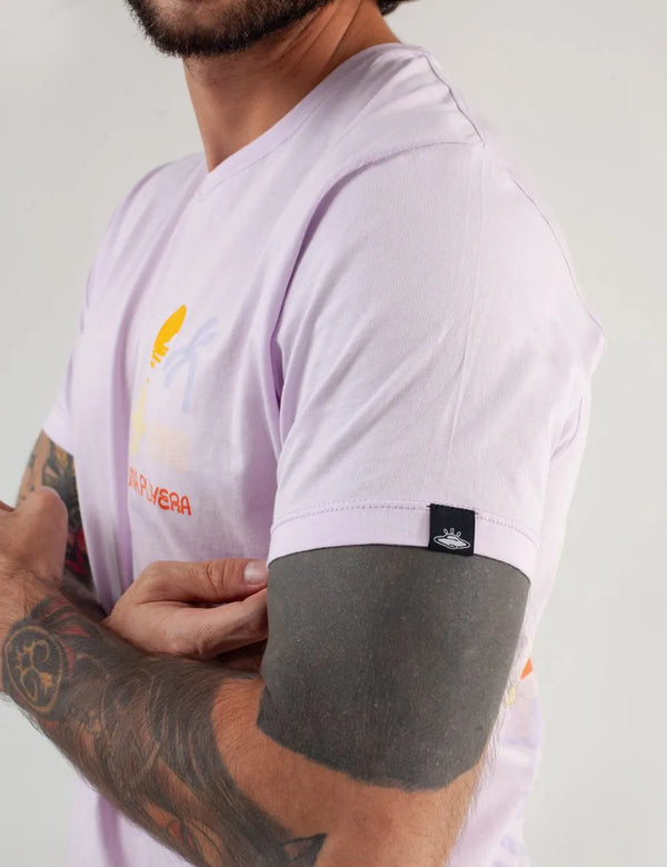 Alma Playera Men Regular fit Lilac T-shirt