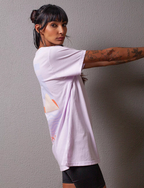 Alma Playera lilac Regular fit Unisex t-shirt