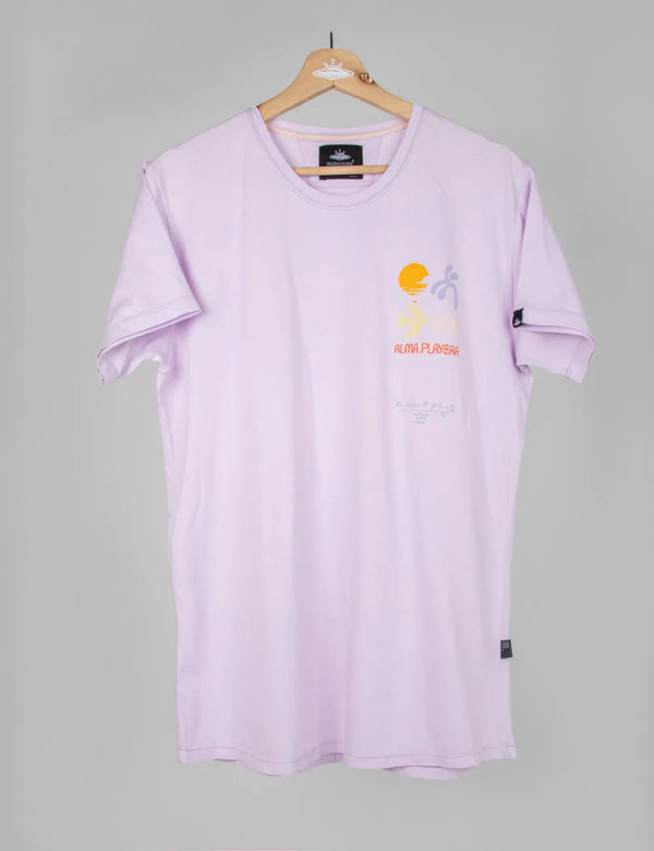 Alma Playera lilac Regular fit Unisex t-shirt