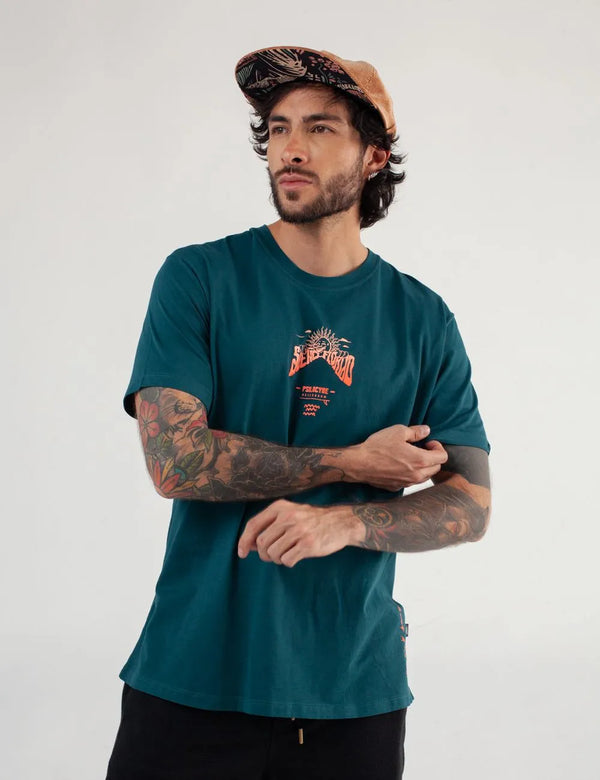 Sueño Florido Men's Regular Fit T-Shirt
