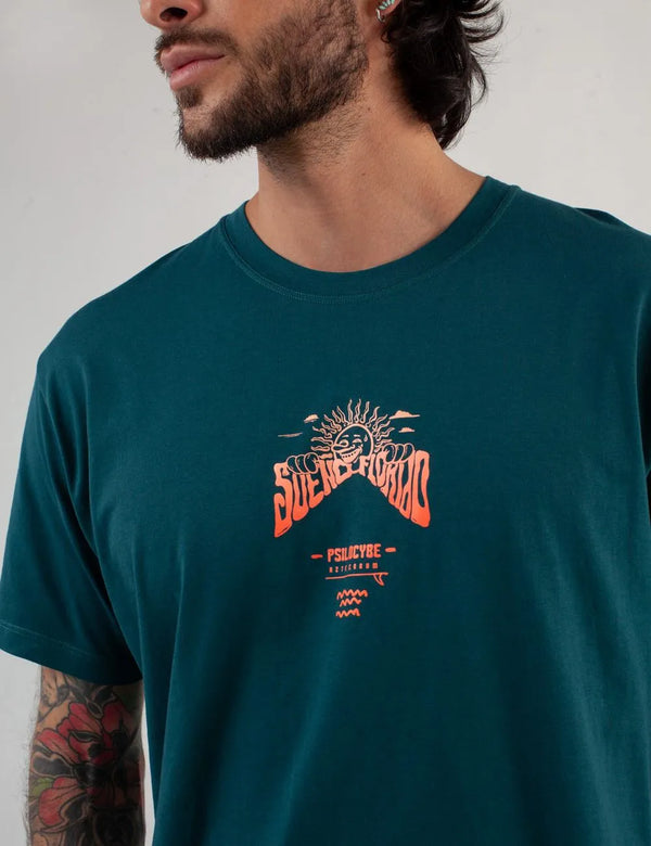 Sueño Florido Men's Regular Fit T-Shirt