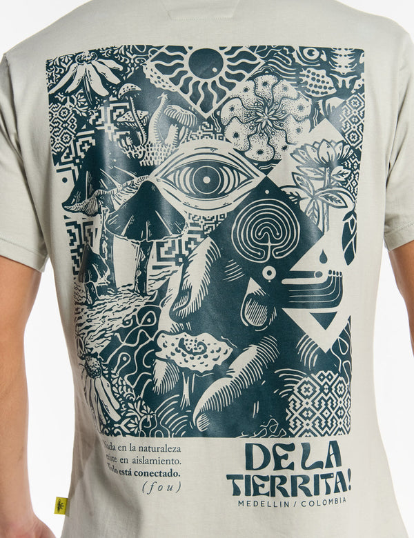 Men's Regular Fit T-shirt in pale green