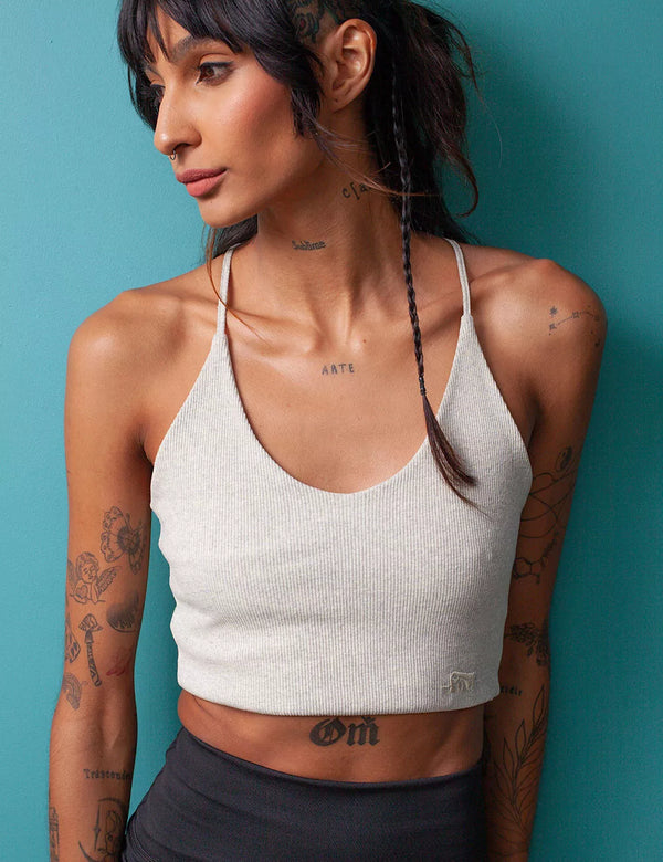 Entheos sand Women´s Crop Top