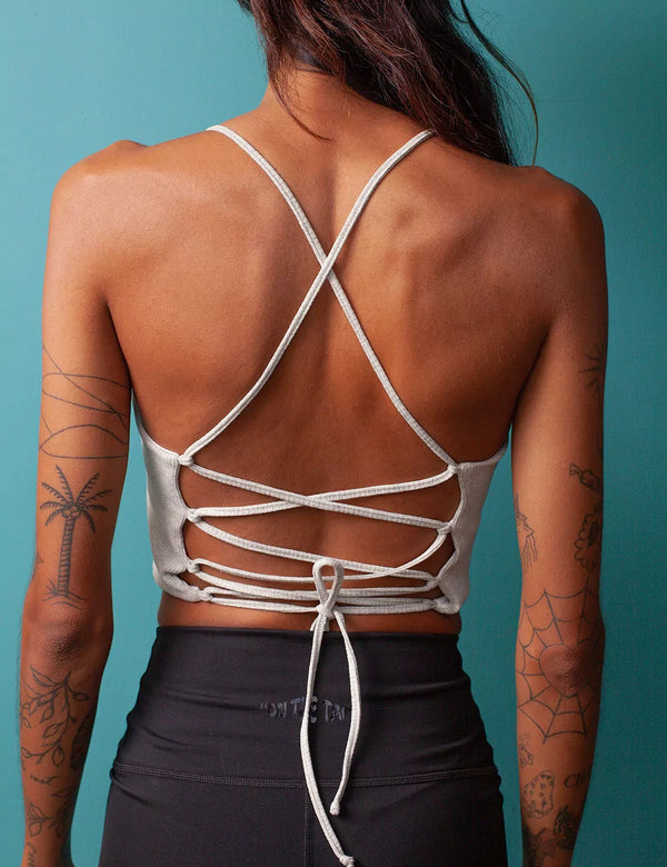 Entheos sand Women´s Crop Top